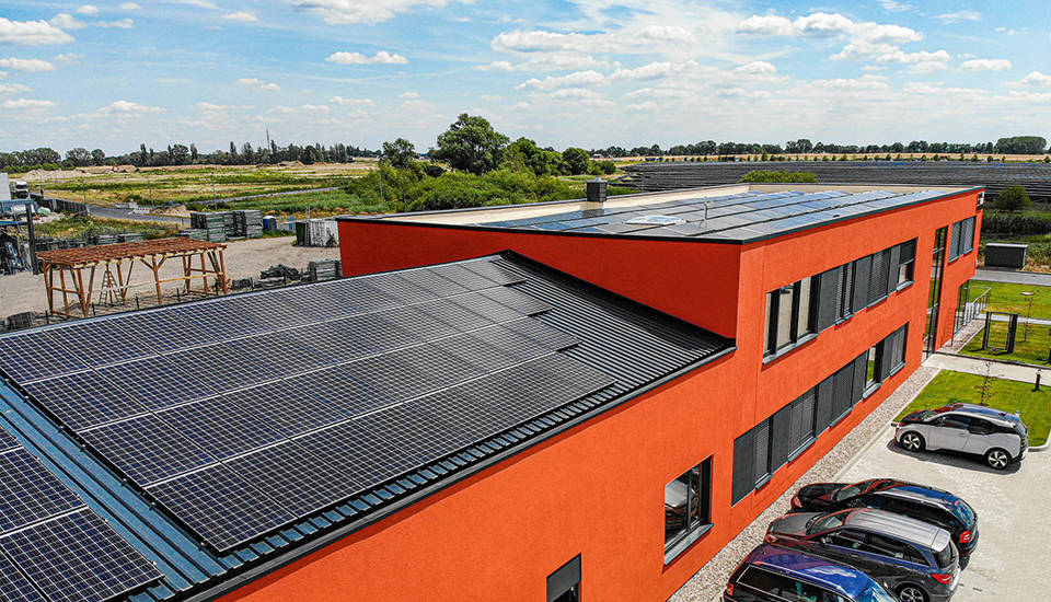 CO2-freie Energie vom Dach. Foto: Energieinsel GmbH