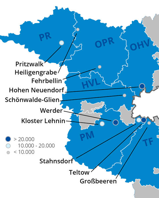 Zehn Gemeinden in Brandenburg sind Teilnehmer des ersten kommunalen Energieeffizienz-Netzwerks (KEEN) 