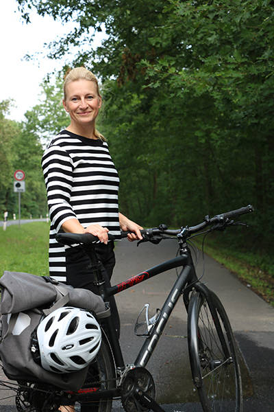 Bürgermeisterin Claudia Nowka setzt auf ein nachhaltiges Verkehrskonzept<br/>Bild: Gemeinde Michendorf